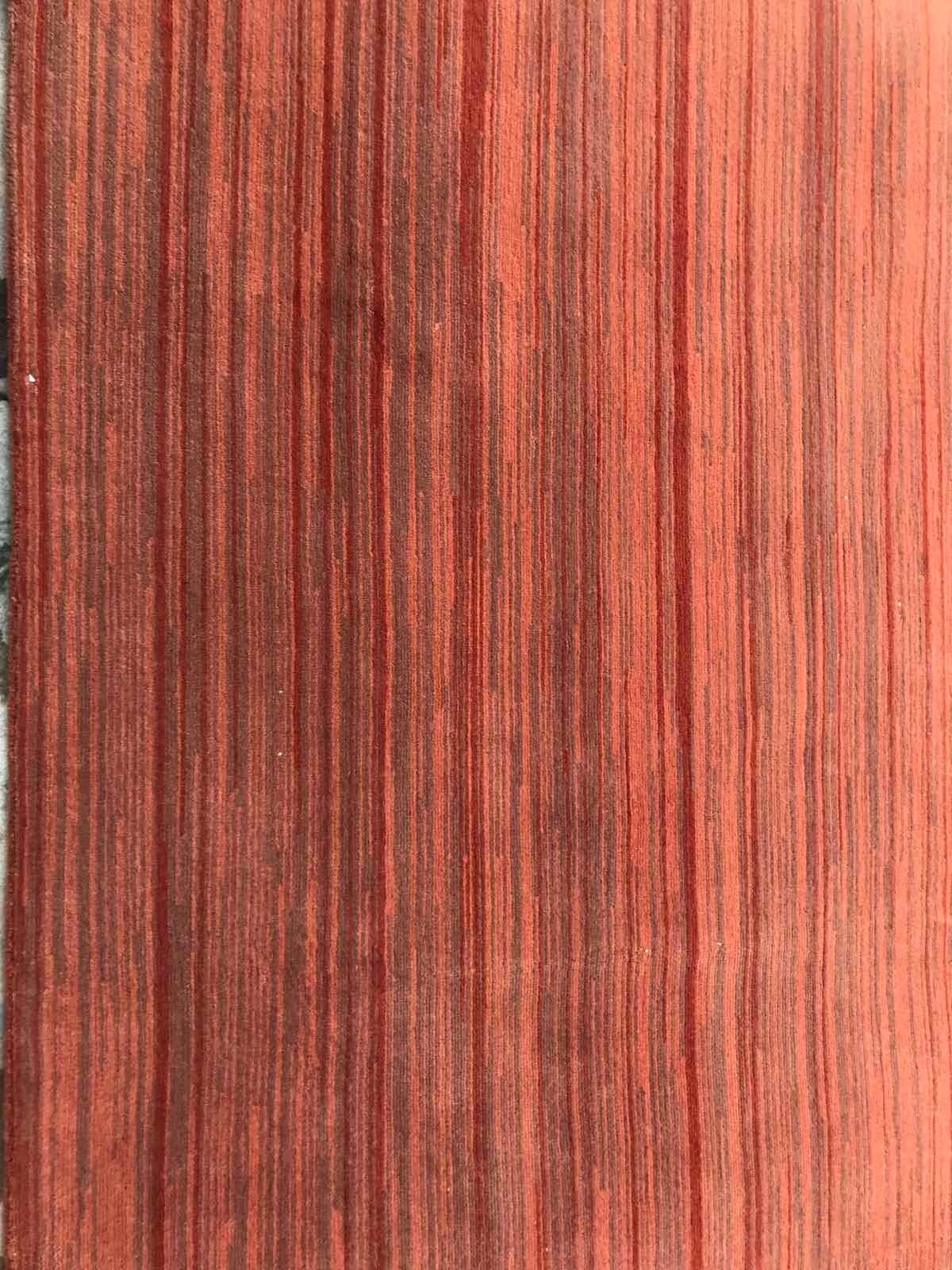 Terracotta Custom Rug from Nepal