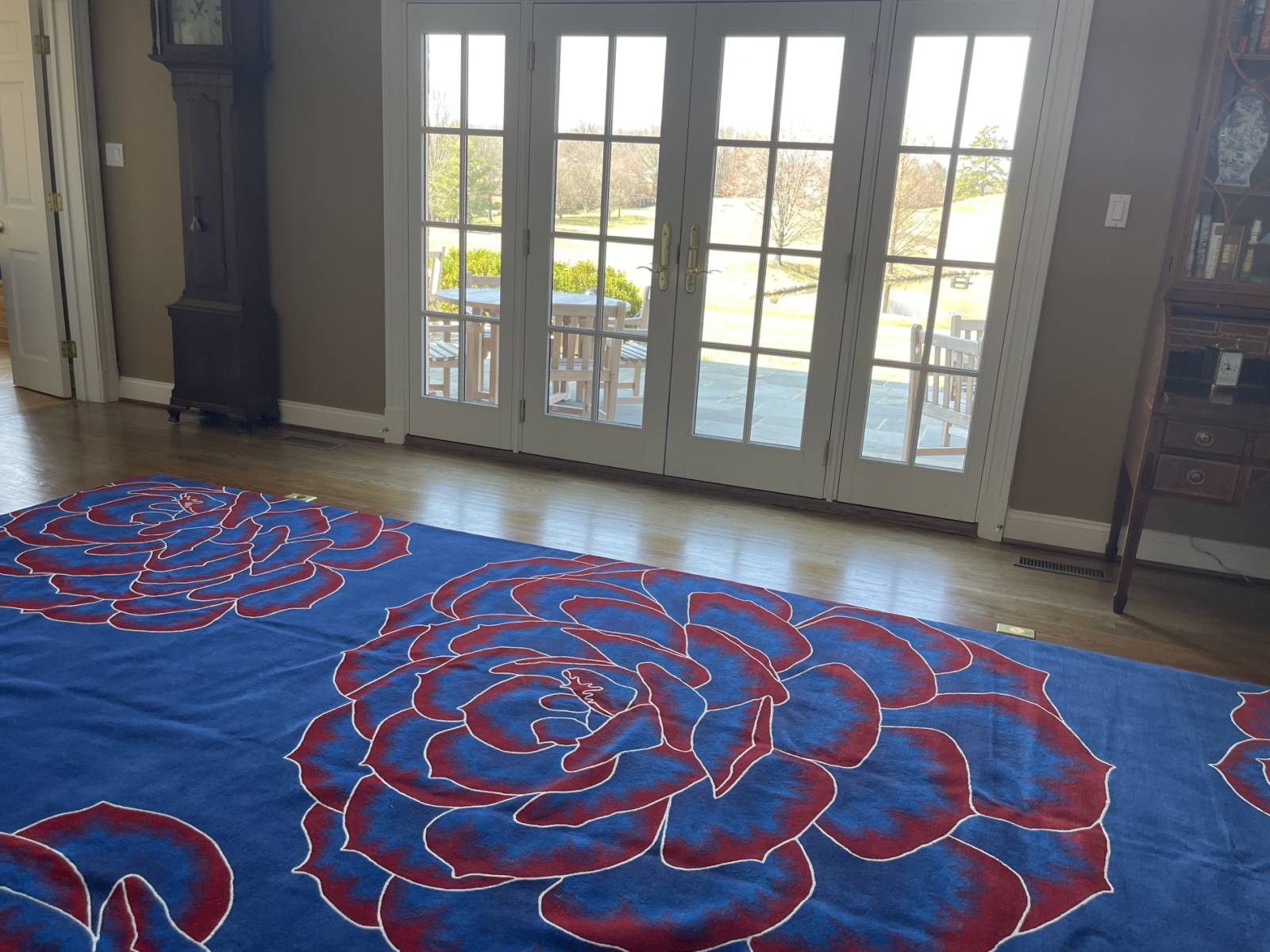 6. Rug installed at the client residence.