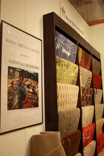 Rug Samples at High Point Furniture Show (2009)