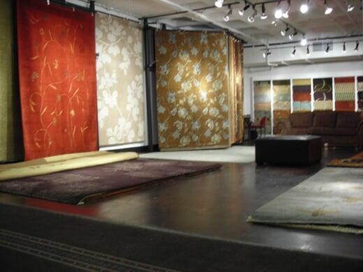 Rug displayed on Atlanta Rug Show